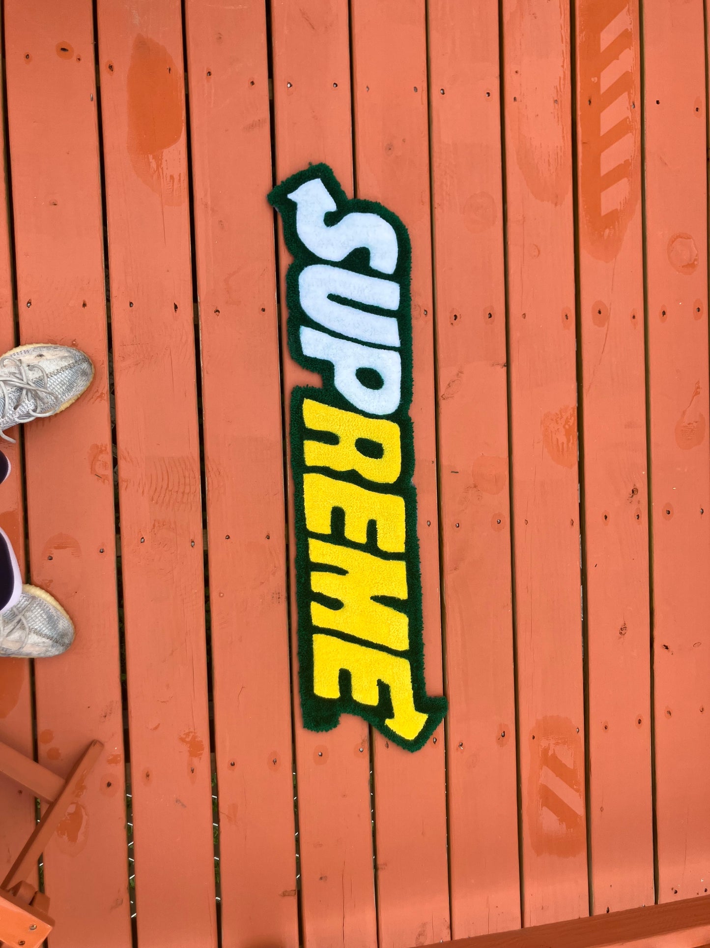 SUPREME X SUBWAY RUG
