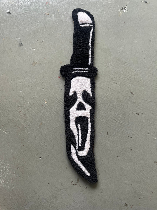 SCREAM KNIFE RUG
