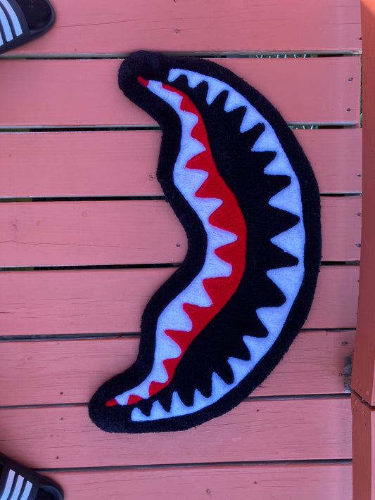 BAPE TEETH RUG